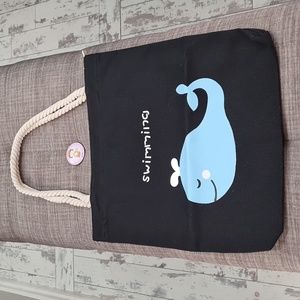 🐳TWIST HANDLE🐳WHALE🐳TOTE🐳